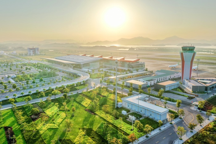 Sân bay quốc tế Vân Đồn (Quảng Ninh) là “Sân bay khu vực hàng đầu châu Á 2021”